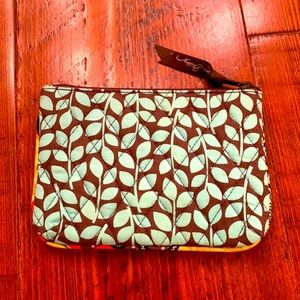 vera bradley leaf mini bag